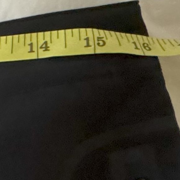 Annika Cutter and Buck Skort Adult 6 Zipper Pockets Solid Black Womens - Picture 9 of 11